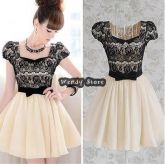 Vestido com Renda