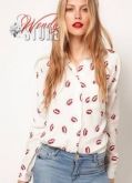 Camisa Beijinhos