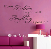 Adesivo If You Believe