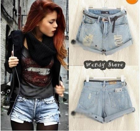Short rasgado