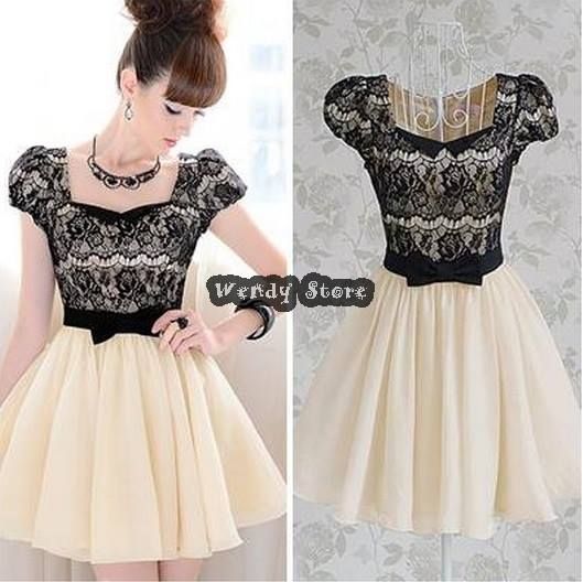 Vestido com Renda
