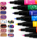 Canetas para desenho nas unhas