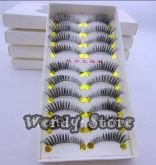 Kit de 10 cílios postiço