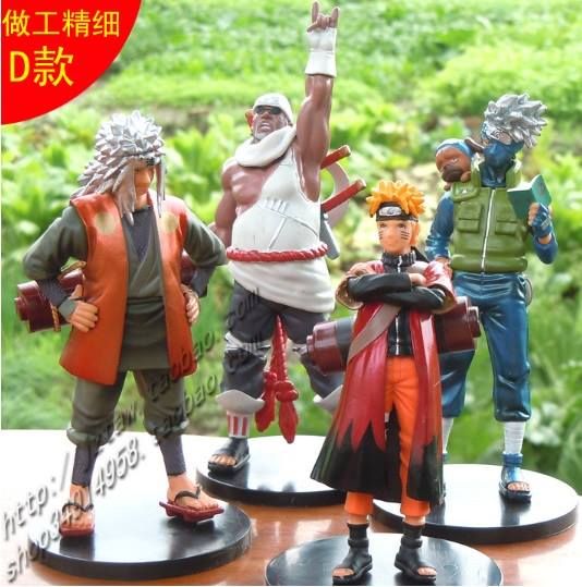 Kit 4 figures Naruto