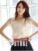 Blusa com renda