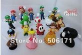 Kit 18 figures Mario